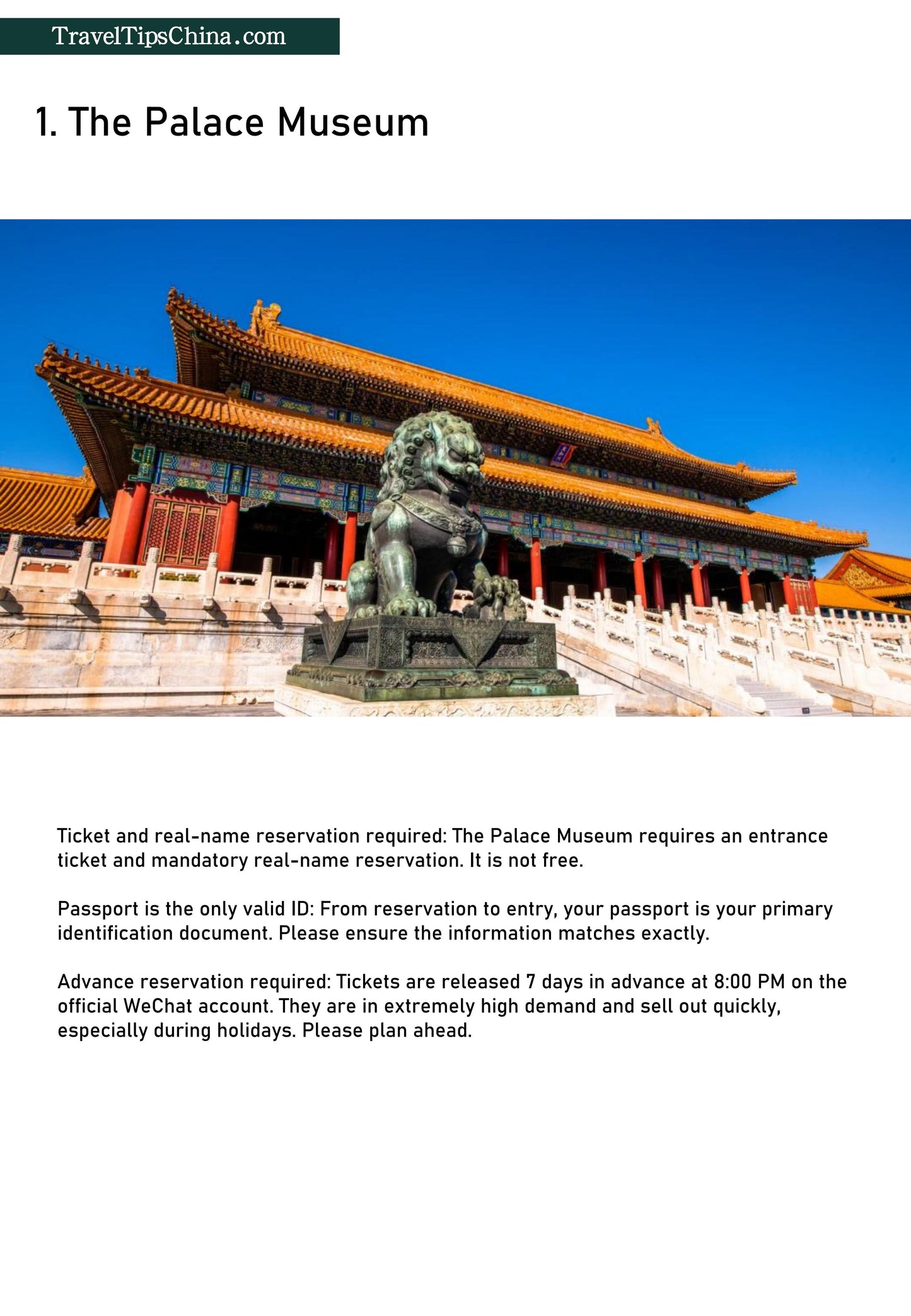 Beijing DIY Tour: A Poetic Guide to Booking Scenic Spots in Advance