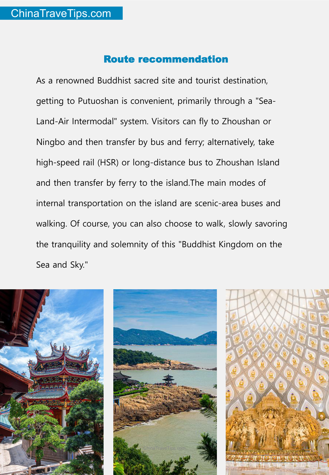 Putuo Mountain Travel Guide
