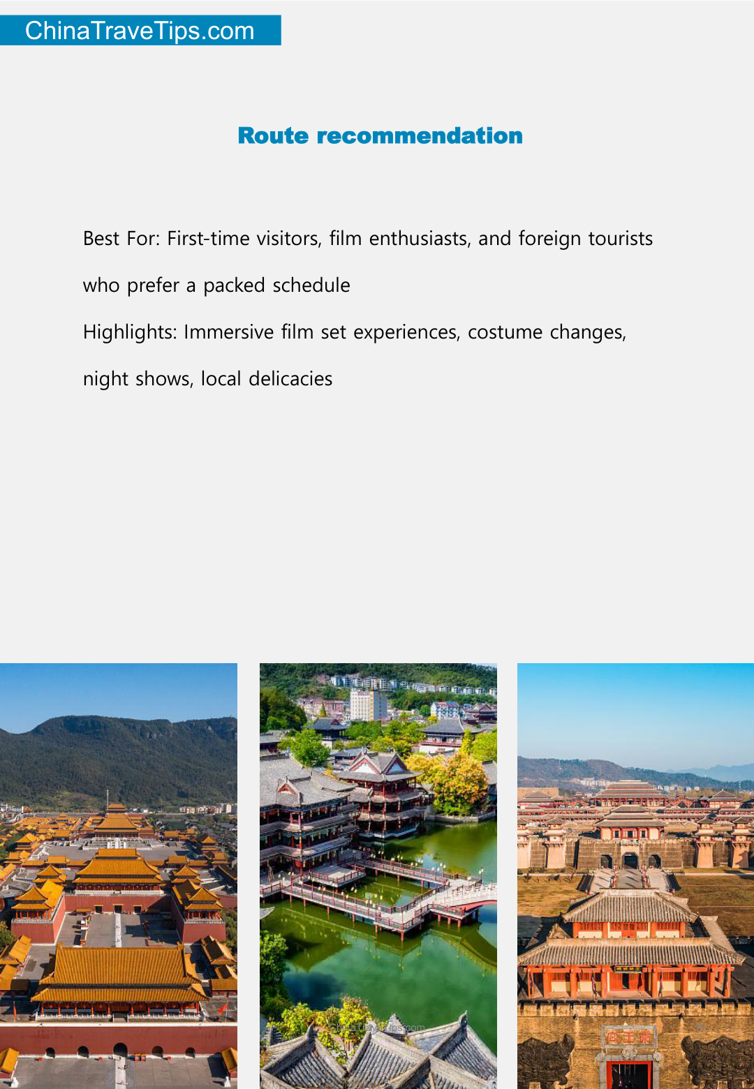Hengdian Travel Guide