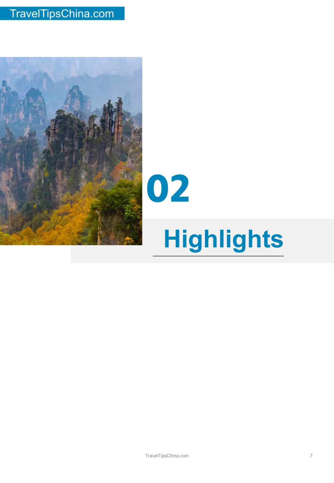 Zhangjiajie Travel Guide