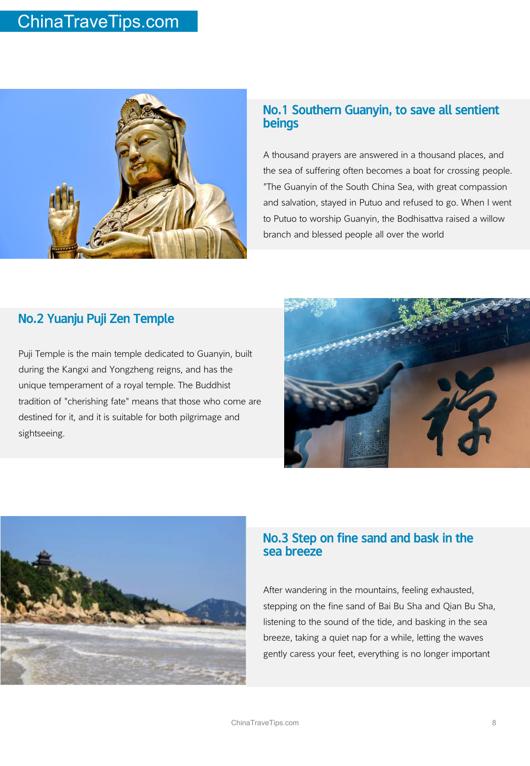 Putuo Mountain Travel Guide